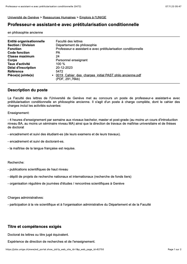 Professeur-e assistant-e avec prétitularisation conditionnelle (5472)-1-2 (trascinato)